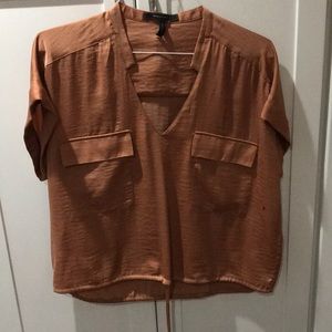 BCBG MaxAzria silk blouse.